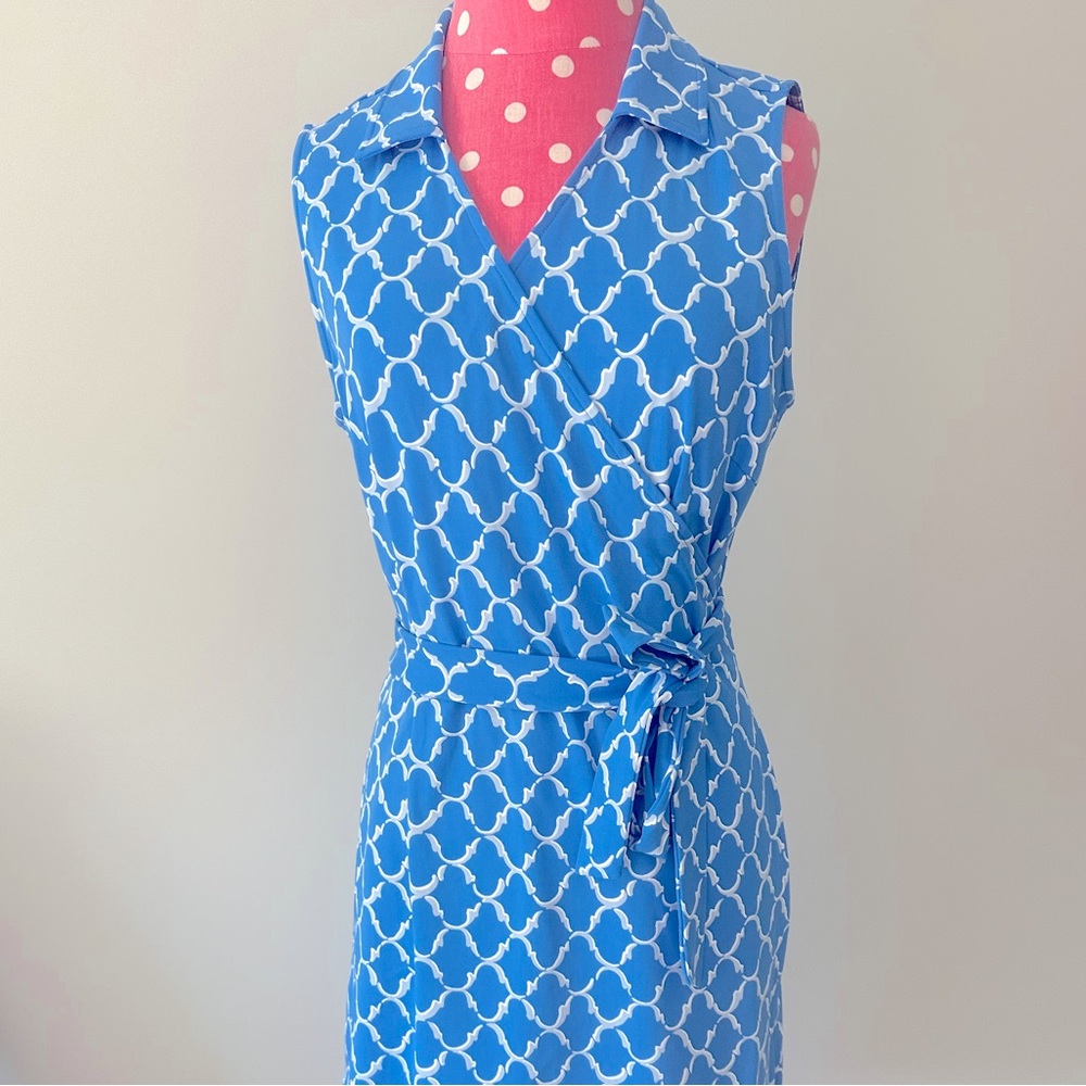 JMcLaughlin sleeveless wrap dress
